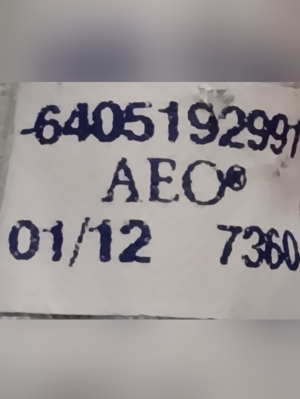 American Eagle Outfitters - Women's Stretch Jeans - Dark Blue - Sz 10 - Picture 10 of 10